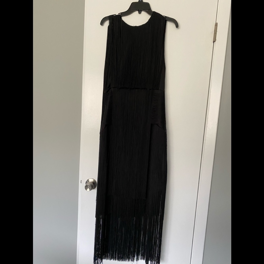 Black Fringe dress